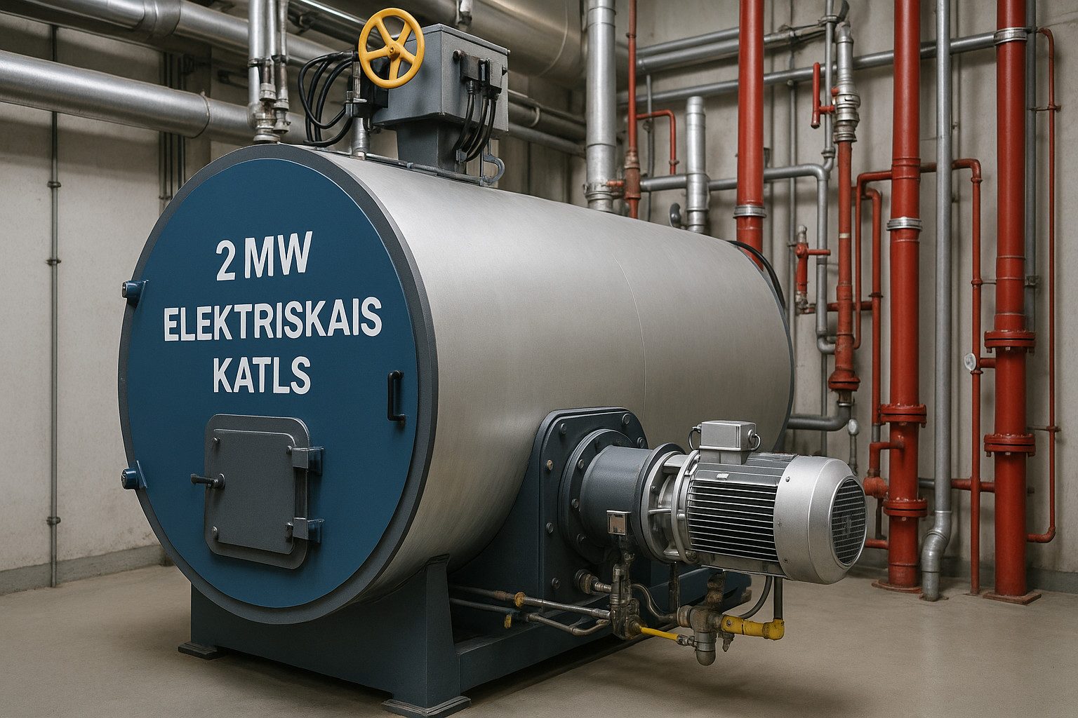 2MW elektriskais katls, Meirānu iela 10